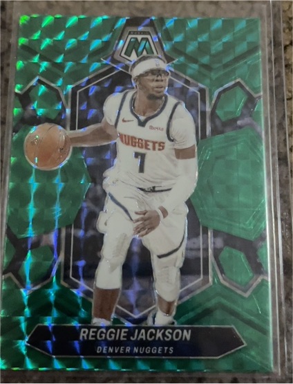 2023-24 Panini Mosaic #164 Reggie Jackson — front