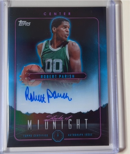 2023-24 Topps Midnight Stroke of Midnight #Robert Parish — front