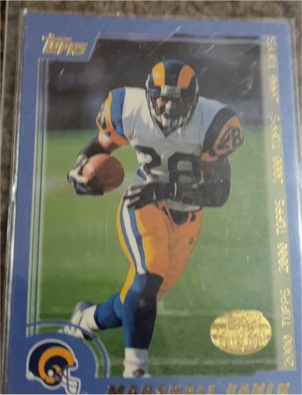 2000 Topps #200 Marshall Faulk — front