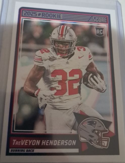 2025 Score #59 TreVeyon Henderson — front