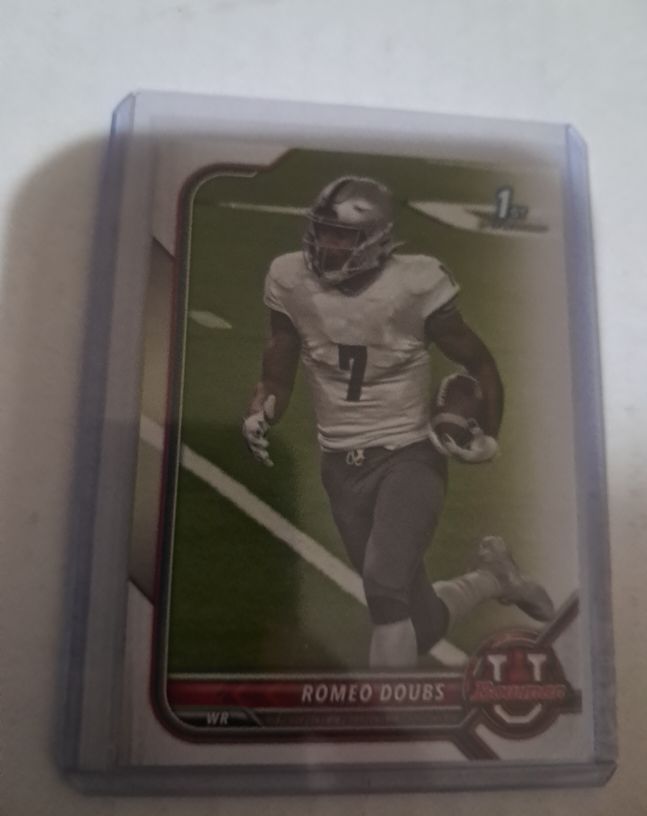 2022 Bowman University #24 Romeo Doubs — front