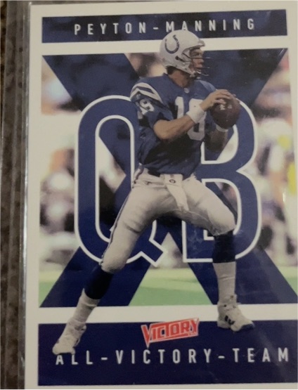 1999 Upper Deck Victory #294 Peyton Manning — front