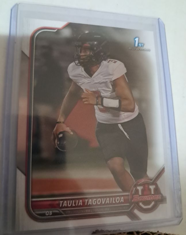 2021 Bowman University #32 Taulia Tagovailoa — front
