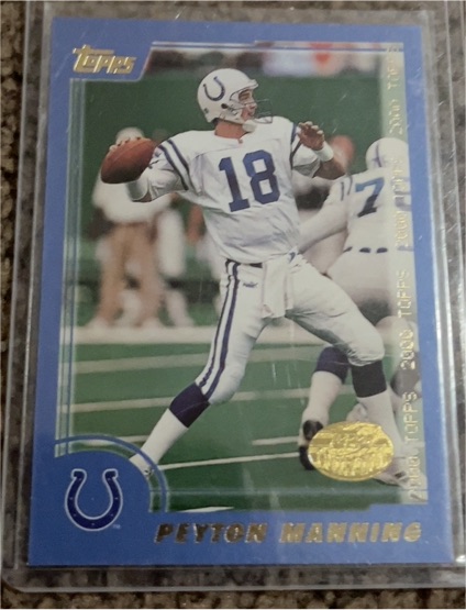 2000 Topps #100 Peyton Manning — front