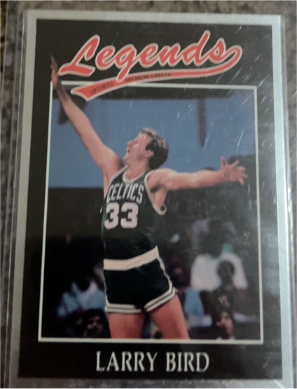 1991 Legends #52 Larry Bird — front