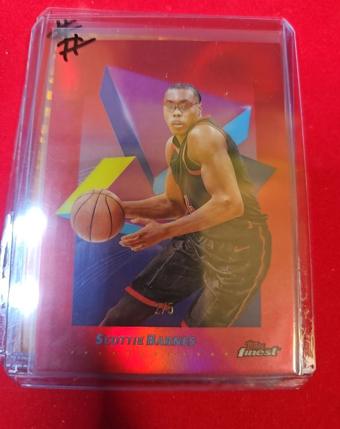 2024 Topps Finest #275 Scottie Barnes — front