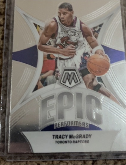 2023-24 Panini Mosaic #7 Tracy McGrady Epic Performers — front