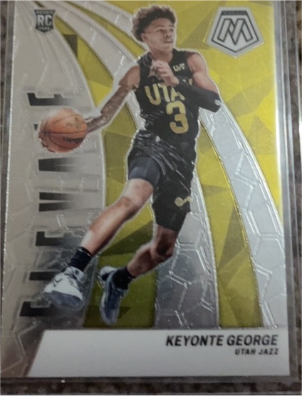 2023-24 Panini Mosaic Elevate #22 Keyonte George — front