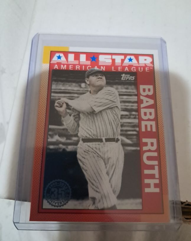 2025 Topps Series 2 - 1990 Topps Baseball All-Stars Babe Ruth #90AS-41 — front