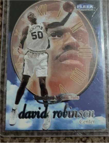 1998-99 Fleer Tradition Timeless Memories #8TM David Robinson — front