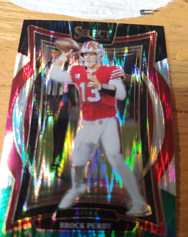 2024 Panini Select Concourse #37 Brock Purdy — front