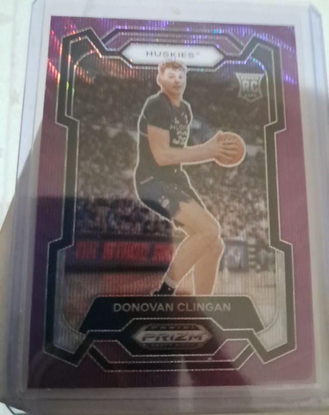 2024 Panini Prizm Draft Picks #95 Donovan Clingan — front