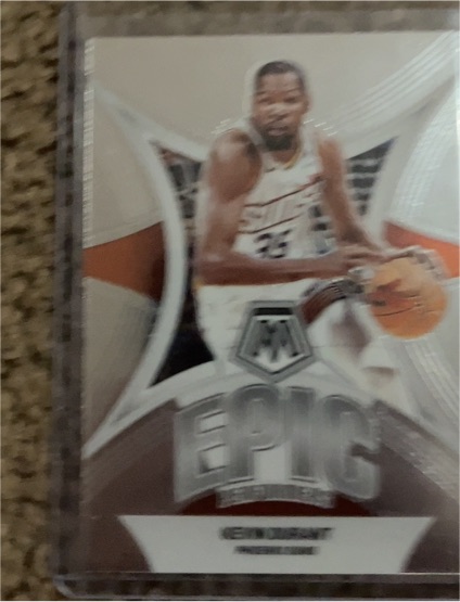 2023-24 Panini Mosaic #13 Kevin Durant Epic Performers — front