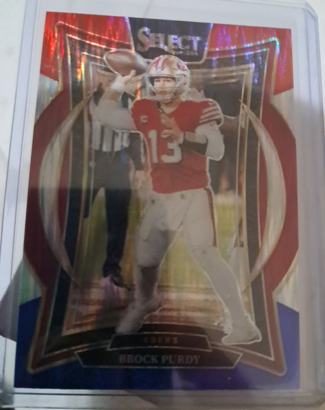 2024 Panini Select #37 Brock Purdy — front