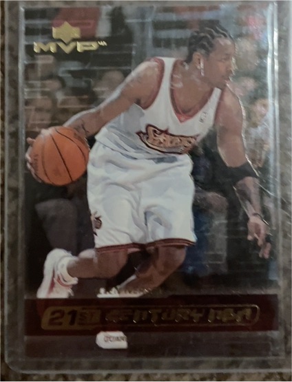 1999-00 Upper Deck MVP 21st Century NBA #N5 Allen Iverson — front