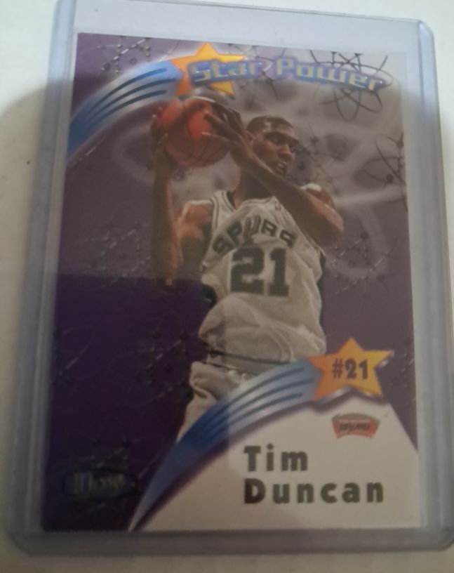 1997-98 Fleer Ultra Star Power #18SP Tim Duncan — front