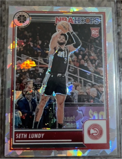 2023-24 Panini Hoops Premium Stock #206 Seth Lundy — front