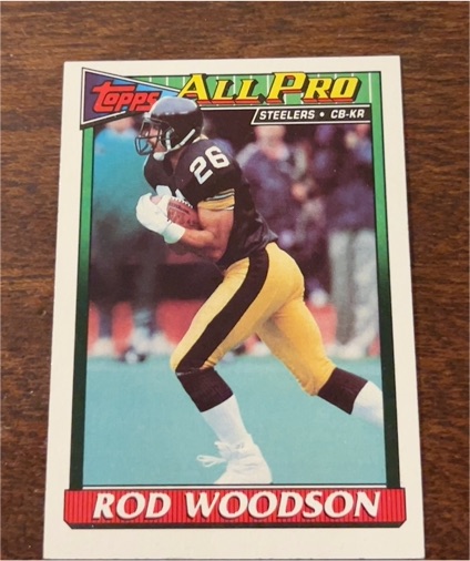1991 Topps #297 Rod Woodson — front