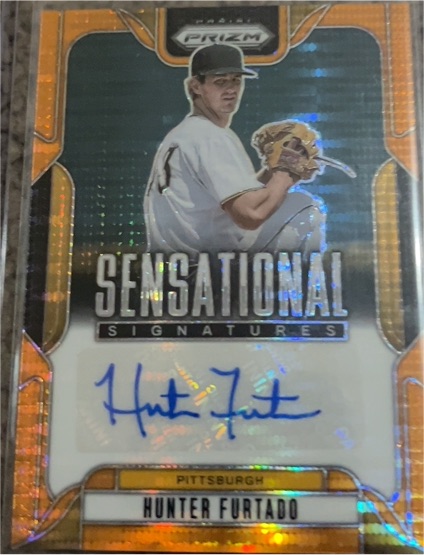 2025 Panini Prizm #SS-HF Hunter Furtado Sensational Signatures — front