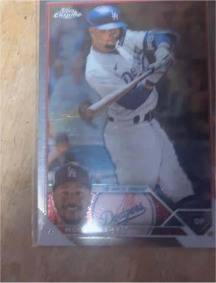 2023 Topps Chrome #150 Mookie Betts — front