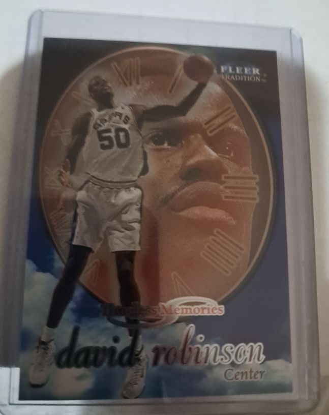 1998-99 Fleer Tradition Timeless Memories #8 David Robinson — front