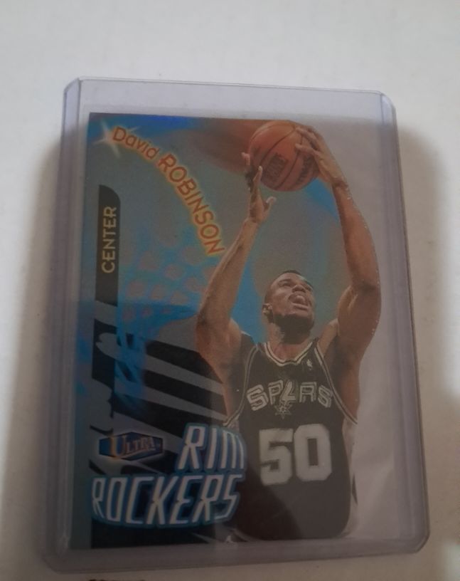 1997-98 Fleer Ultra Rim Rockers #3 David Robinson — front