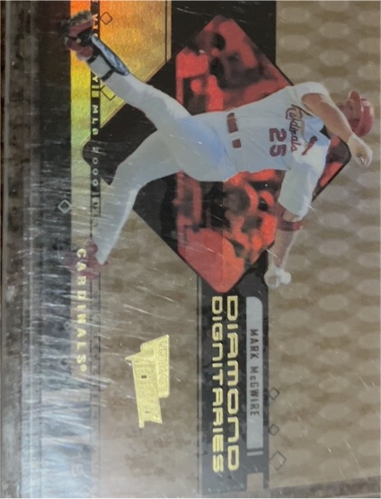 2000 Ultimate Victory Diamond Dignitaries #D5 Mark McGwire — front
