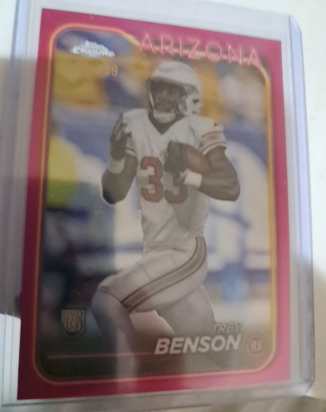 2024 Topps Chrome #214 Trey Benson — front