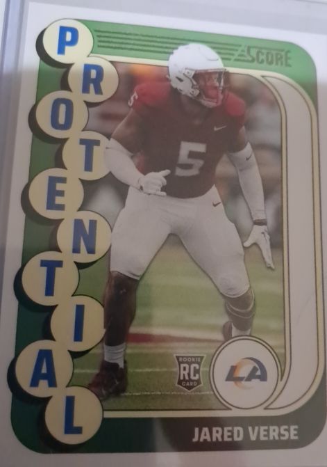 2024 Panini Score #7 Jared Verse Protential — front