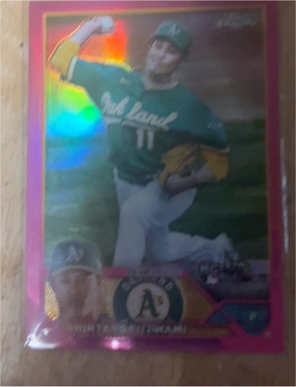 2023 Topps Chrome #97 Shintaro Fujinami — front