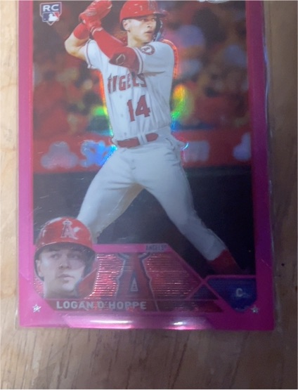 2023 Topps Chrome #188 Logan O'Hoppe — front