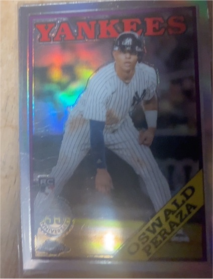 2023 Topps Chrome 35th Anniversary #88BC-16 Oswald Peraza — front