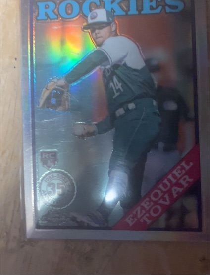 2023 Topps Chrome 1988 Topps #88BC-9 Ezequiel Tovar — front