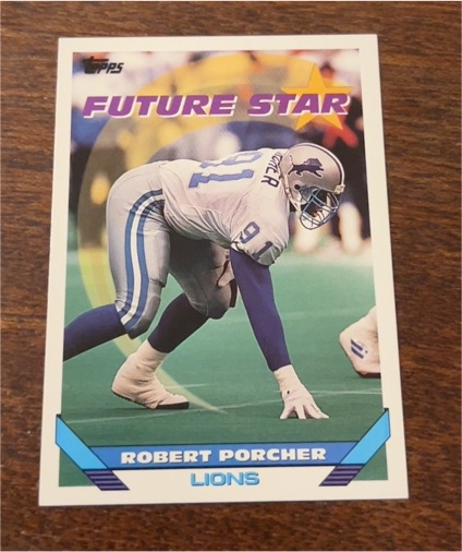 1993 Topps #125 Robert Porcher — front