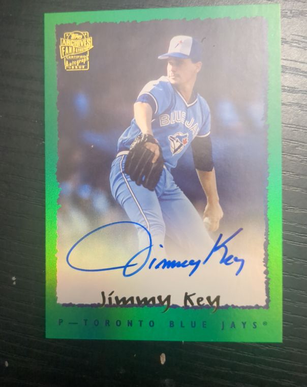 2024 Topps Archives - 1995 Fan Favorites Autographs Jimmy Key #95FF-JK — front