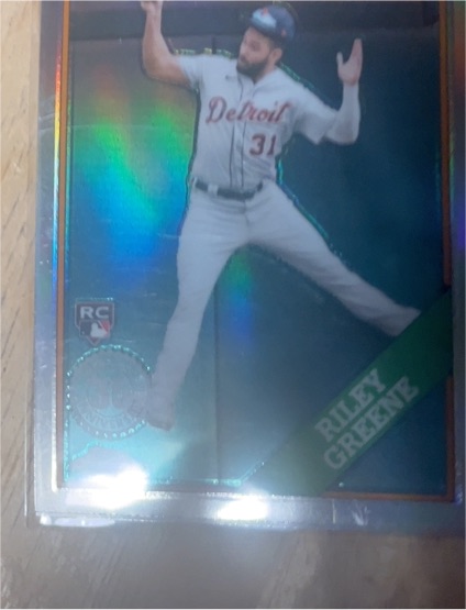2023 Topps Chrome 1988 #88BC-5 Riley Greene — front