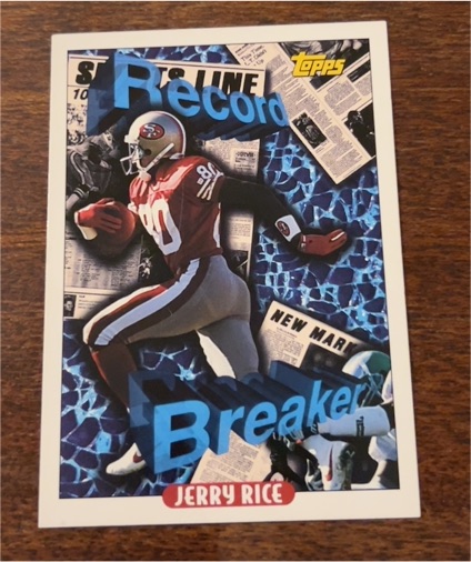 1993 Topps #2 Jerry Rice — front