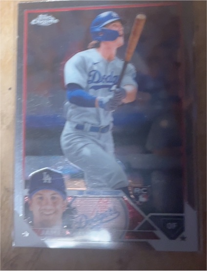 2023 Topps Chrome #81 James Outman — front