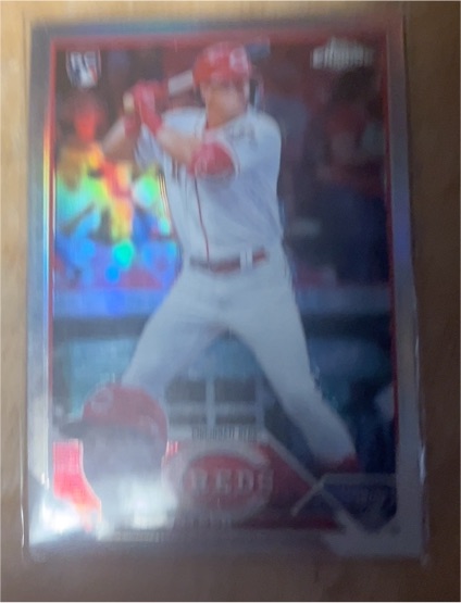 2023 Topps Chrome #146 Spencer Steer Rookie — front