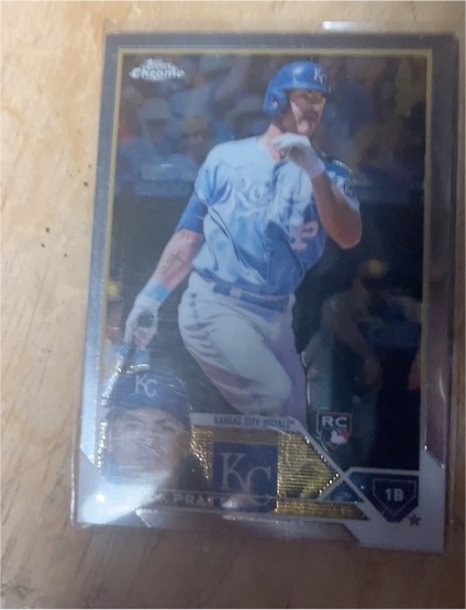 2023 Topps Chrome #85 Nick Pratto — front