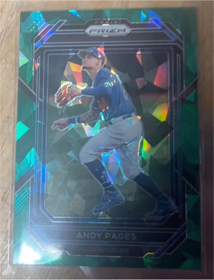 2023 Panini Prizm #114 Andy Pages — front