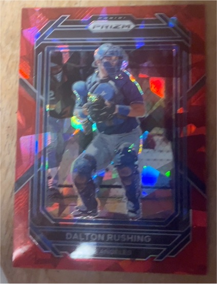 2023 Panini Prizm #158 Dalton Rushing — front