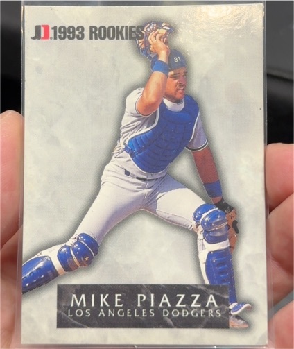 1993 Jimmy Dean Rookies #8 Mike Piazza — front