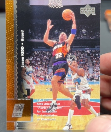 1996-97 Upper Deck #276 Jason Kidd Phoenix Suns — front