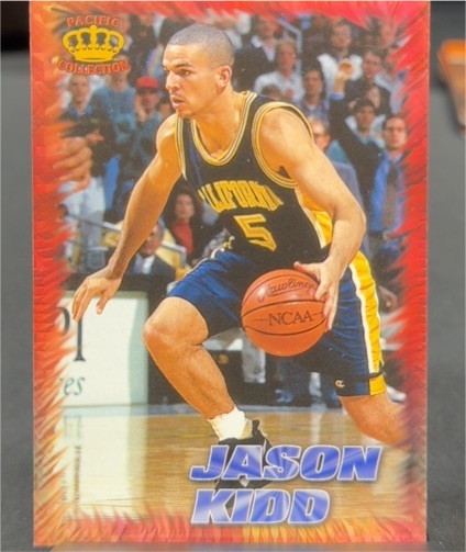 1996 Pacific Power Regents of Roundball #RR-22 Jason Kidd — front