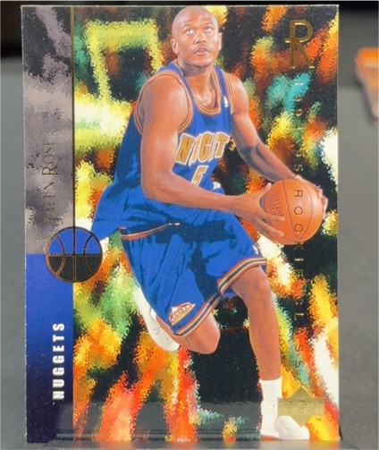 1994-95 Upper Deck #159 Jalen Rose Denver Nuggets Rookie — front