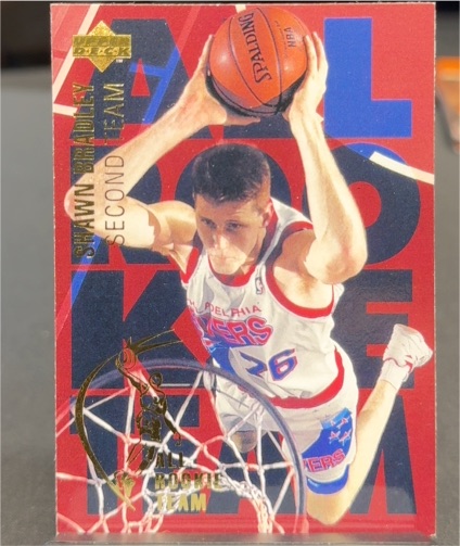 1994-95 Upper Deck #8 Shawn Bradley — front