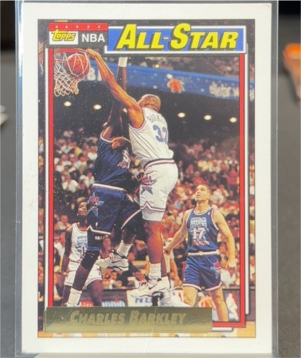 1992-93 Topps All-Star #107 Charles Barkley — front