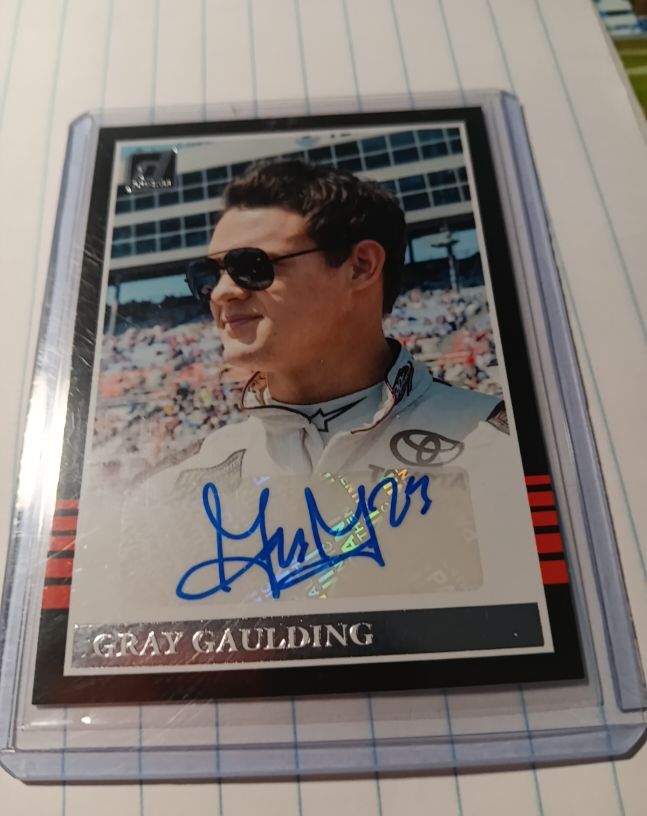 2018 Donruss Retro Signatures 1985 #RS-GG Gray Gaulding — front