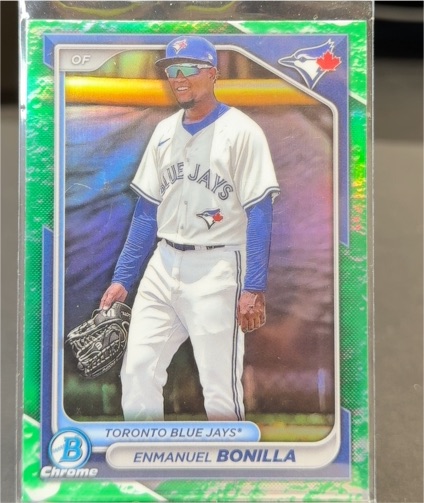2024 Bowman Chrome Prospects #BCP-53 Enmanuel Bonilla — front